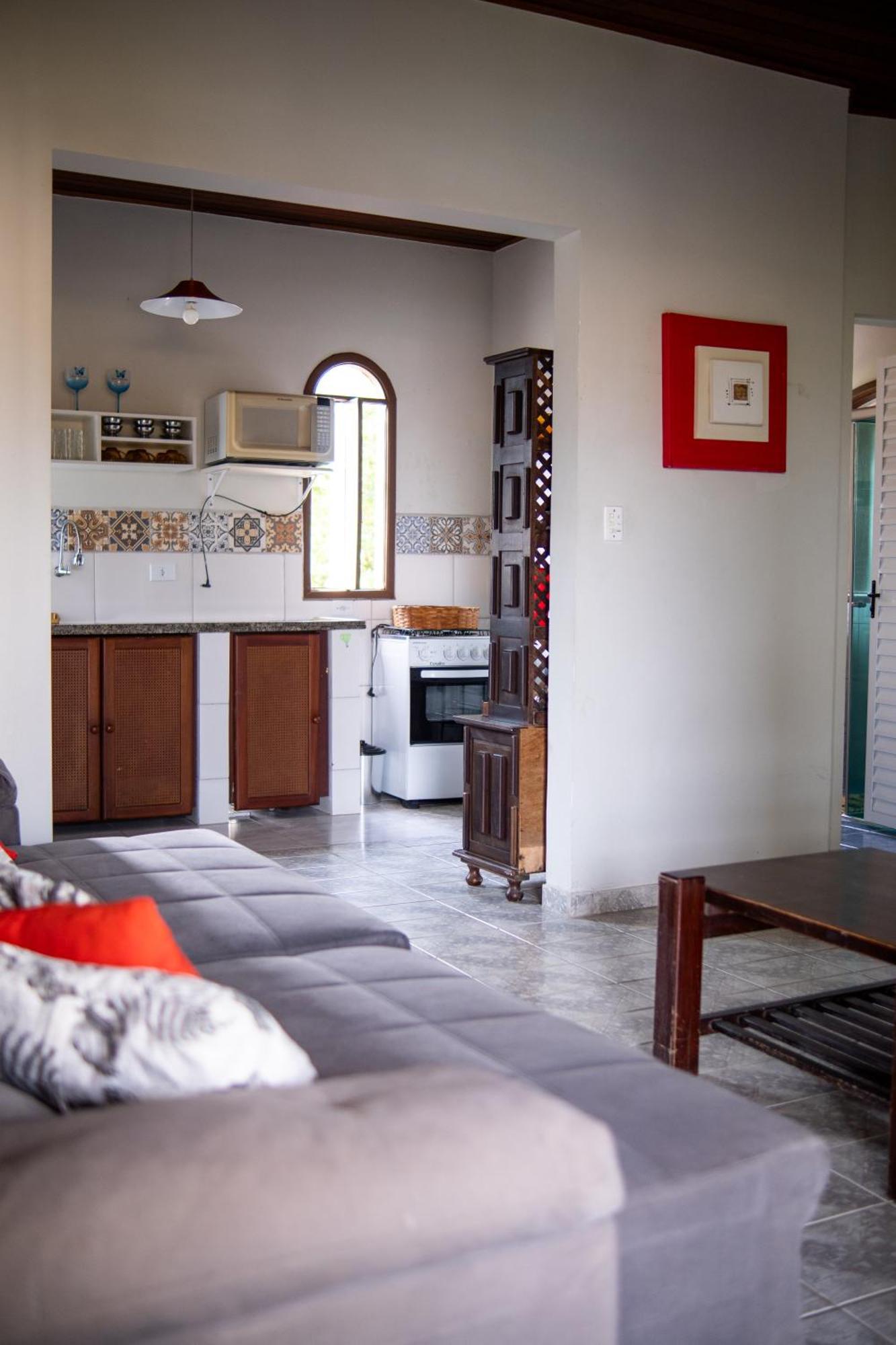 Casa Com Piscina Proximo A Praia Grande E Tenorio Em ウバトゥバ エクステリア 写真
