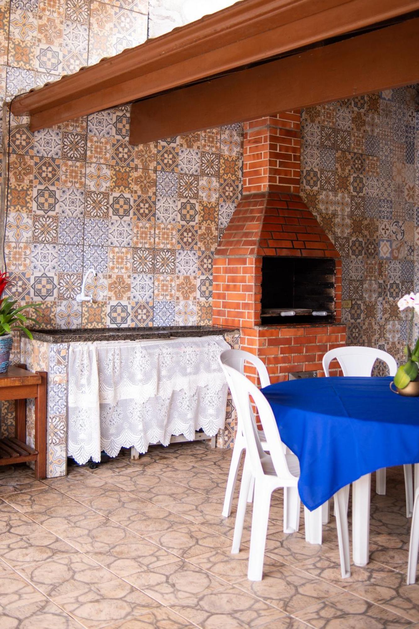 Casa Com Piscina Proximo A Praia Grande E Tenorio Em ウバトゥバ エクステリア 写真