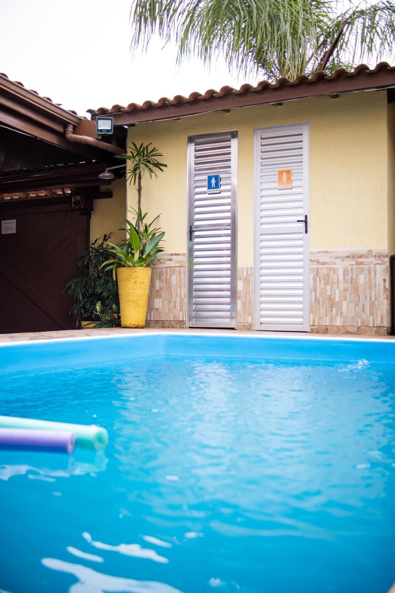 Casa Com Piscina Proximo A Praia Grande E Tenorio Em ウバトゥバ エクステリア 写真